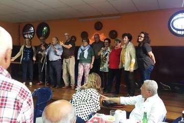 Almuerzo navideño de la AV Cristo de Telde